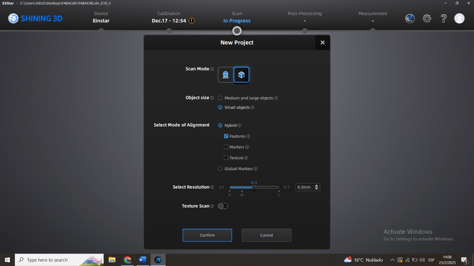 Scanning Login 2